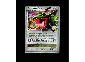 POKEMON Promo,Holo Diamond and Pearl Promos Rayquaza C LV.X