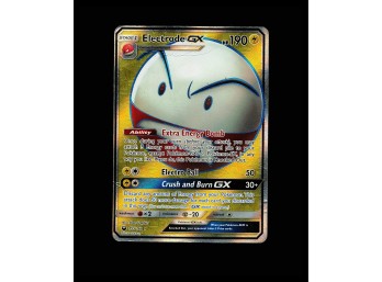 POKEMON Ultra Rare,Holo SM - Celestial Storm Electrode GX (Full Art)