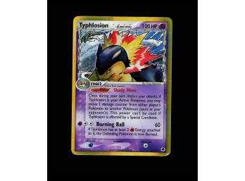 POKEMON Holo Rare,Holo Dragon Frontiers Typhlosion (Delta Species)