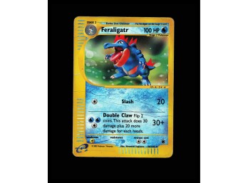 POKEMON Rare,Reverse Holo Expedition Feraligatr (46)
