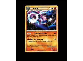 POKEMON Holo Rare,Holo Call of Legends Lucario