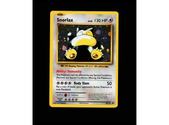 POKEMON Promo,Holo XY Promos Snorlax