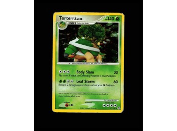 POKEMON Holo Rare,Holo Diamond and Pearl Torterra