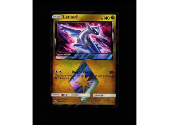 POKEMON Prism Rare,Holo SM - Celestial Storm Latios Prism Star