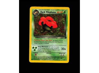 POKEMON Holo Rare,Holo Team Rocket Dark Vileplume (13)