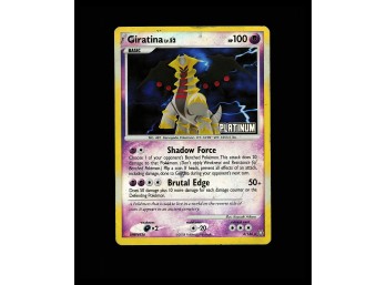 POKEMON Promo,Reverse Holo Burger King Promos Giratina