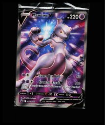 POKEMON Promo,Holo,SEALED SWSH: Sword & Shield Promo Cards Mewtwo V