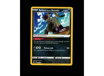 POKEMON Radiant Rare,Holo SWSH11: Lost Origin Radiant Hisuian Sneasler