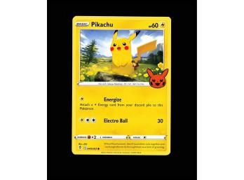 POKEMON Promo Trick or Trade BOOster Bundle Pikachu