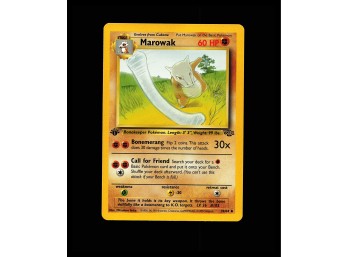 POKEMON Uncommon,1ST EDITION Jungle Marowak