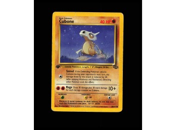 POKEMON 1ST EDITION Jungle Cubone