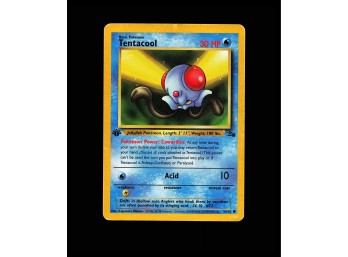 POKEMON 1ST EDITION Fossil Tentacool