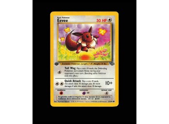 POKEMON 1ST EDITION Jungle Eevee