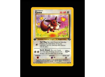 POKEMON 1ST EDITION Jungle Eevee