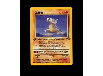 POKEMON 1ST EDITION Jungle Cubone