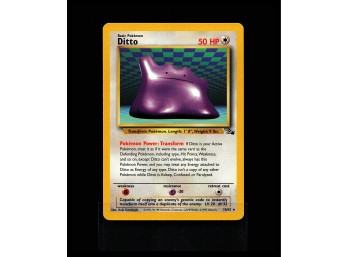 POKEMON Rare Fossil Ditto (18)