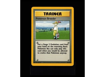 POKEMON Rare Base Set Pokemon Breeder