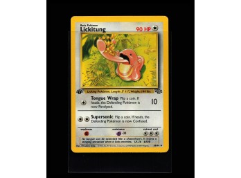 POKEMON Uncommon,1ST EDITION Jungle Lickitung