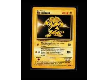 POKEMON Rare Base Set Electabuzz