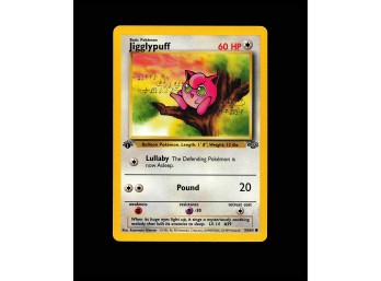 POKEMON 1ST EDITION Jungle Jigglypuff
