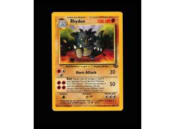 POKEMON Uncommon Jungle Rhydon