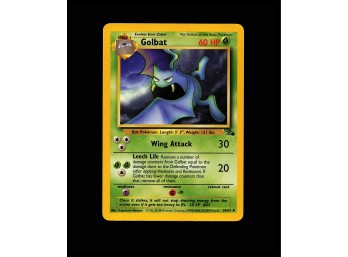 POKEMON Uncommon Fossil Golbat
