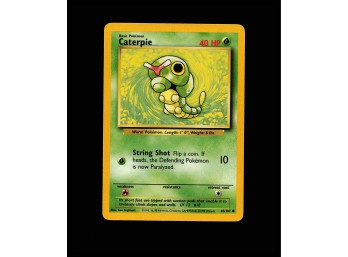 POKEMON  Base Set Caterpie