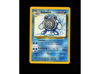 POKEMON Uncommon Base Set Poliwhirl