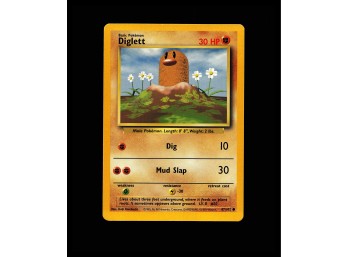 POKEMON  Base Set Diglett