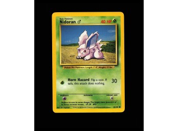 POKEMON  Base Set Nidoran M
