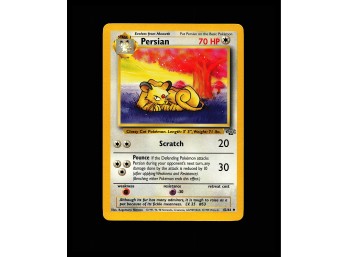 POKEMON Uncommon Jungle Persian
