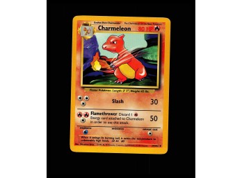 POKEMON Uncommon Base Set Charmeleon