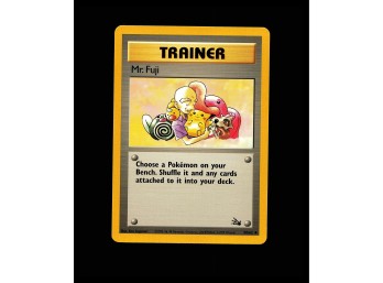 POKEMON Uncommon Fossil Mr. Fuji