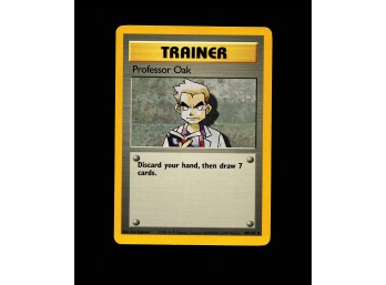 POKEMON Uncommon Base Set Professor Oak