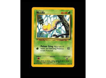 POKEMON  Base Set Weedle