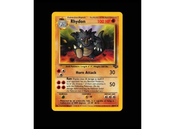 POKEMON Uncommon Jungle Rhydon