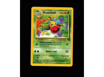 POKEMON Uncommon Jungle Weepinbell