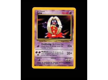 POKEMON Uncommon Base Set Jynx