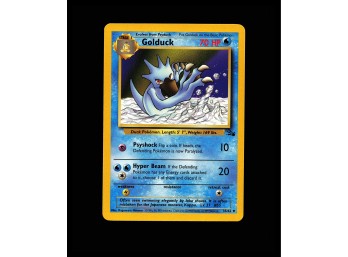 POKEMON Uncommon Fossil Golduck