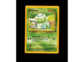 POKEMON  Base Set Bulbasaur