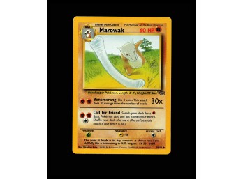 POKEMON Uncommon Jungle Marowak
