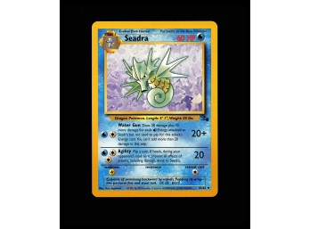 POKEMON Uncommon Fossil Seadra