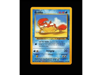 POKEMON  Fossil Krabby