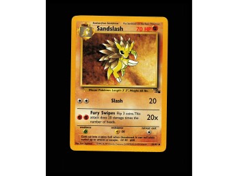 POKEMON Uncommon Fossil Sandslash