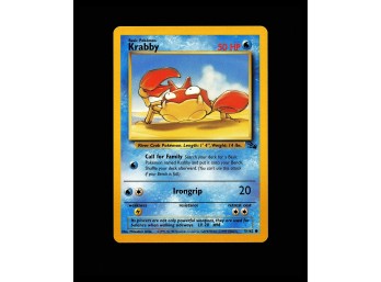 POKEMON  Fossil Krabby