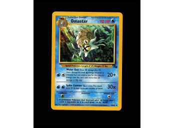 POKEMON Uncommon Fossil Omastar