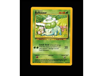 POKEMON  Base Set Bulbasaur