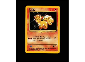POKEMON  Base Set Vulpix