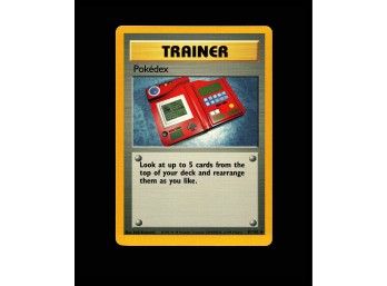 POKEMON Uncommon Base Set Pokedex