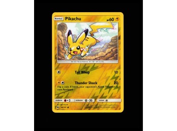 POKEMON  SM - Burning Shadows Pikachu